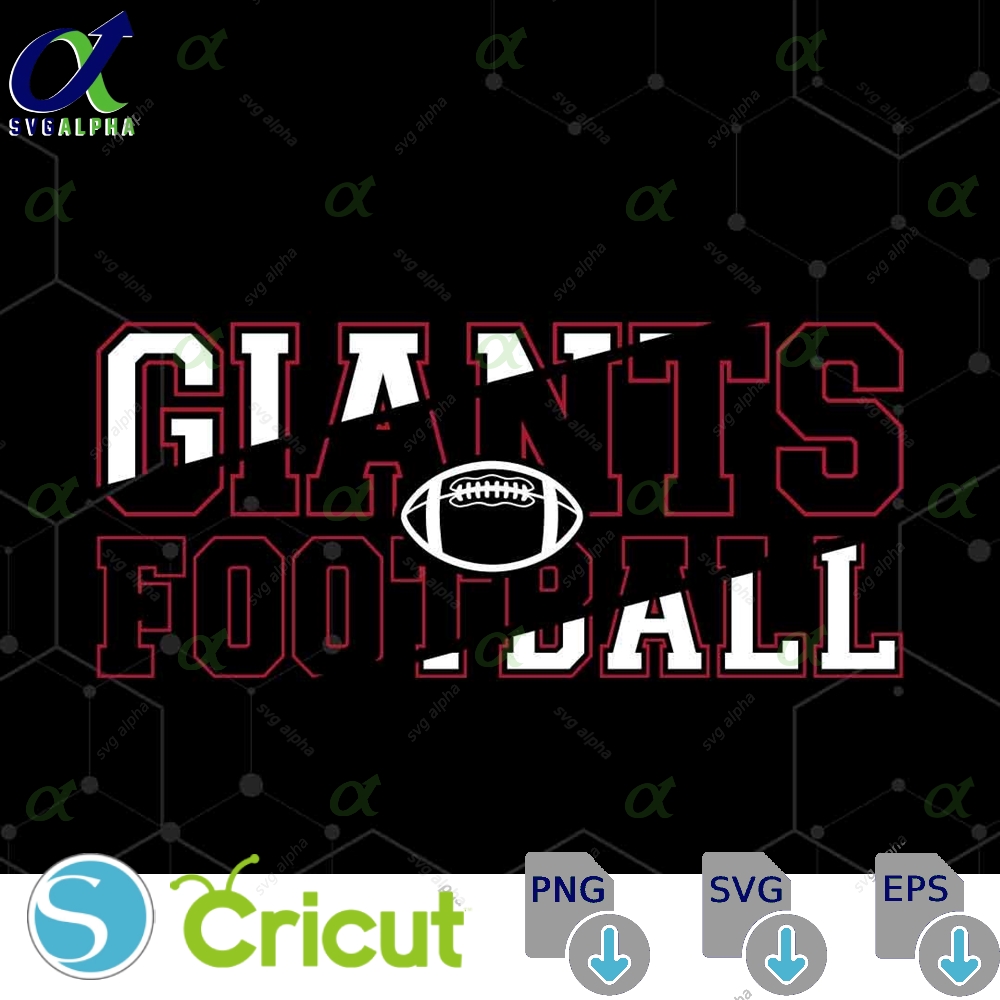 Giants Mascot Svg Png Giants Football Svg Varsity Giants Shirt School Spirit Mascot Svg Football Cheer Sublimation Football Mom